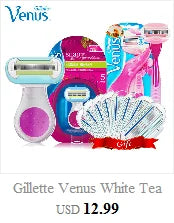 Original Gillette Venus Razor Aloe Lady Shaving Razors & White Tea Razor with Replace Blades Body Bikini Legs Arms Underarms