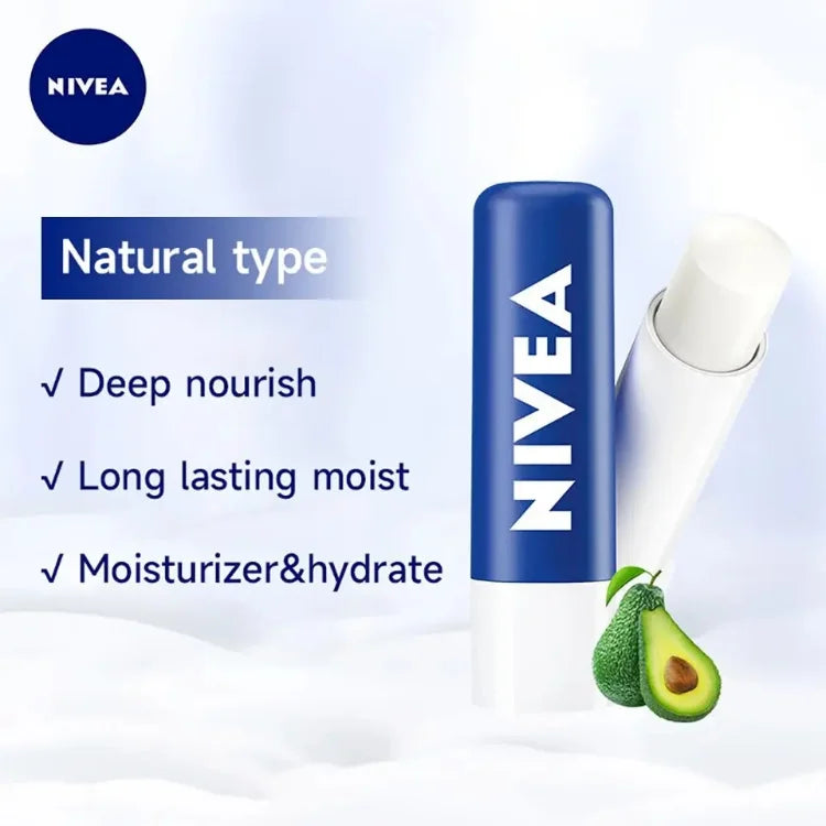 Nivea Moisturizing Lipstick Natural Lip 4.8g