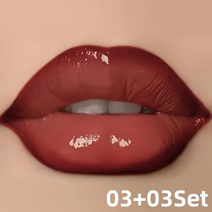 Hydrating Lip Gloss & Lip Liner Set - Define Your Lips with 3D Precision,Perfectly Versatile for Every Makeup Style